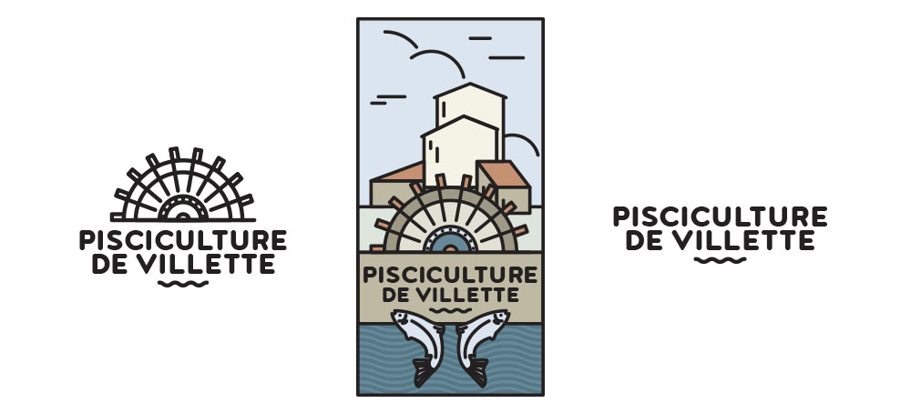 Logotype © Pisciculture de Villette